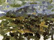 Paul Cezanne Mont Sainte-Victoire,Seen from Les Lauves painting